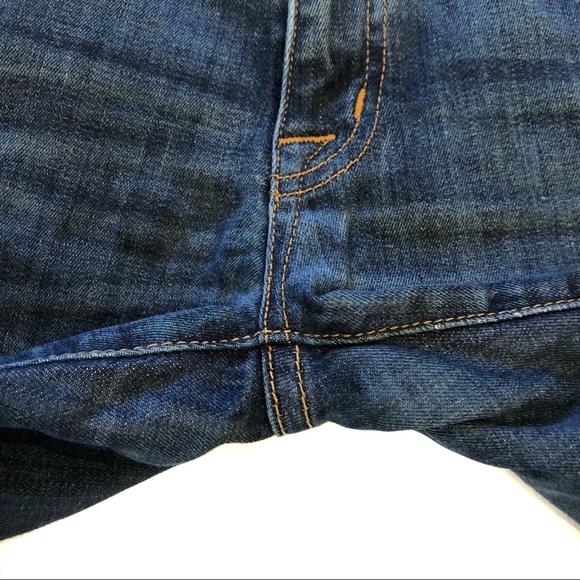 Hudson Dark Wash Straight Leg Jeans - Picture 5 of 9